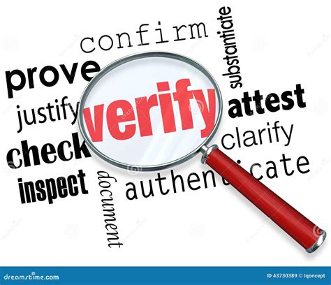 words from verify.